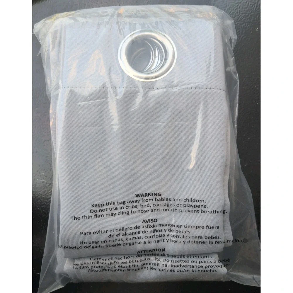ChrisDowa Blackout Curtains for Bedroom and Living Room 45 Inches Long